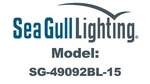 Sea Gull SG-49092BL-15 Fluorescent Wall/bath/vanity, White. Fixed Price $49.95.
