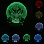 3D Illusion Bulbing Emoji Lamp Acrylic Night Light Micro Usb Table Desk. Fixed Price $16.14.
