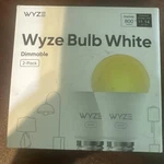 Wyze Bulb White Dimmable 2-PACK 800 Lumens Led Light Brand New In Box. Fixed Price $14.99.