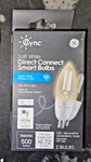 Ge Cync 60W Eq Soft White Dimmable Smart Led Light Bulb 2 Pack. Fixed Price $17.89.