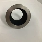 Wac Lighting Ledme 4" Step Baffle Trim, HR-LED421-BK/BN. Fixed Price $40.00.
