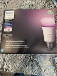 Philips Hue White & Color Ambiance Base Lumen (60W) Smart Button Starter Kit New. Fixed Price $94.00.