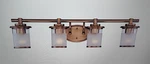 Designers Fountain 6694-OSB Essense Four Light Bath Vanity Old Satin Brass. Fixed Price $99.97.