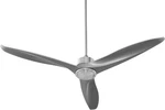Quorum 74603-65 Kress 60" Ceiling Fan With Wall Control, Satin Nickel. Fixed Price $134.47.