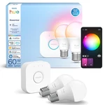 Philips Hue Essential Starter Kit: Bridge, E26 White & Color Smart Bulbs, Alex. Fixed Price $111.25.