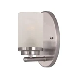 Maxim Lighting Corona Wall Sconce, Satin Nickel - 10211FTSN. Fixed Price $42.50.