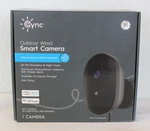 Ge Cync Outdoor Wired Smart Camera 2K-HD. Fixed Price $33.16.