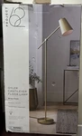 Project 62 Oyler Cantilever Floor Lamp Brass Finish 60.38" X 29.75"W. Fixed Price $80.00.