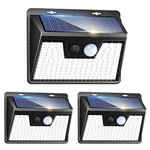 140LED Solar Powered Lights Outdoor Waterproof, 3 Packs Motion Sensor U.... Fixed Price $29.04.