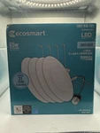 Eco Smart Integrated Downlight Led 5/6-INCH Daylight 65-W Recessed Bulbs 4PK. Fixed Price $21.99.