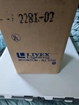 Livex Lighting Outdoor Westover Polished Brass Wall Lantern 2281-02 Nib. Fixed Price $69.99.