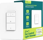 Treatlife Smart Ceiling Fan Control And Dimmer Light Switch, Neutral Wire Nee.... Fixed Price $57.81.