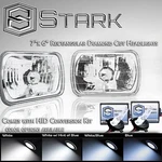 H6054 / H6052 H6014 Head Light Glass Diamond Housing Lamp Chrome - 7X6 Hid. Fixed Price $60.55.