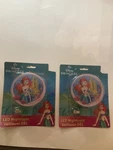 Lot Of 2 Disney Princess Ariel Little Mermaid Led Night Light Plug Kids. Fixed Price $16.99.
