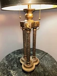 Grecian Marble Table Lamp Ore 36 Inch Traditional With Lions - No Shade. Fixed Price $89.99.