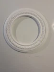 (10). Spot Light Trim White Urethane 6" Id Od Pack Of Renovators Supply. Fixed Price $110.00.