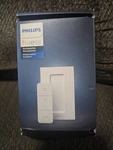 Philips Hue Smart Dimmer Switch With Remote, White 562777 No-wire Installation. Fixed Price $20.00.