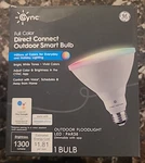 Ge - Cync Smart Full Color Direct Connect Outdoor Light Bulb PAR38 90W*111. Fixed Price $18.99.