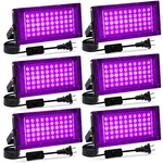 6 Pack 50W Light, Led With Us Plug And Switch, Lights .... Fixed Price $97.98.