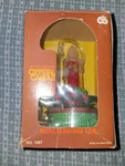 Vtg Christmas Candle Lamp 6" Holidays Battery Operated Original Box Hong Kong. Fixed Price $15.00.