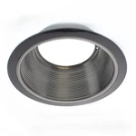 Elco Lighting ELM530NB Recessed Metal Stepped Baffle Trim, 5-INCH, Nickel / Blac. Fixed Price $13.88.