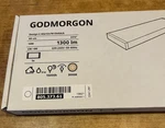 Ikea Godmorgon Led 60CM Wall Light Above Cabinet Shelf For Bathroom 805.373.61. Fixed Price $47.01.