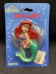 New Vintage Disney Store The Little Mermaid Ariel Clear Shell Kids Night Light. Fixed Price $17.85.