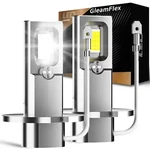 Gleamflex Led Fog Light Bulb, 30000 Lumens 6500K H3, White. Fixed Price $46.95.