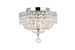 Elegant Lighting V1900F12/RC Century 4 12"W Flush Mount - Chrome. Fixed Price $127.60.