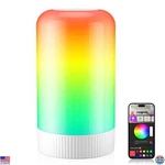 Rgbicww Touch-controlled Smart Table Lamp Bedside Light, App & Music Sync. Fixed Price $101.86.