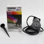 Gemmy Led Spot Light Multi-function/color Electrical Outlet Outdoor #0677484. Fixed Price $16.13.
