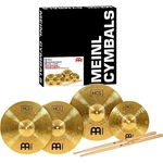 Meinl Hcs Brass Cymbal Pack Free Splash & Drum Sticks. Fixed Price $109.00.