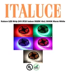 LL-B4RGBW6024-20 Italuce 16.4FT IP20 Indoor 3000K Led Strip Light 24VDC. Fixed Price $57.98.