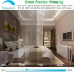 Yochoice 24-PACK Dimmable E12 Led Candelabra Bulbs 5000K Daylight White. Fixed Price $39.49.