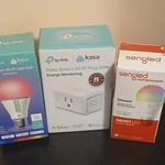 Tp-link Kasa Smart Wi-fi Led Light Bulb A19 11W Multicolor Dimmable KL130P2. Fixed Price $20.00.