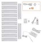 Lightkiwi F4920 Lilium 6" Warm White Led Under Cabinet Lighting - 12 Panel Kit. Fixed Price $136.06.