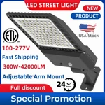 Dusk To Dawn 300W Led Parking Lot Street Shoebox Pole Fixture. Fixed Price $147.00.