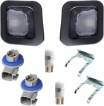 Led License Plate Light Lens Rear Lamp Socket Black Cover Housing Clip Retainer. Fixed Price $32.45.
