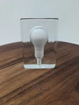 One Design House Stockholm Glass Light Bulb Paperweight Bookend. Fixed Price $28.80.
