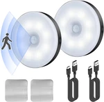 Motion Sensor Night 2 Pack Led Lights, Dusk To Dawn Fo. Fixed Price $14.64.