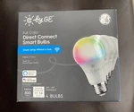 Ge Cync Led 9W (60W Replacement) Smart Home Full Color A19 Bulbs (4 Ct). Fixed Price $32.00.