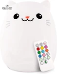 Kitty Cat Portable Night Light For Kids, Silicone Nursery Baby And Tod. Fixed Price $37.99.