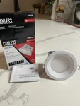 Utilitech 4.3" Led Color Changing Canless Downlight Singles 580 Lumens Dimmable. Fixed Price $7.52.