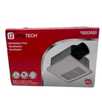 Utilitech 90 Cfm 1.5 Sone Bathroom Ventilation Fan White 0553450. Fixed Price $28.22.