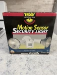 Heath Zenith Motion Sensor Security Ligh SL-5411-WHA 150* Detection Zone In Box. Fixed Price $25.00.