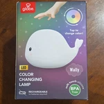 Globe Wally Led Color Changing Night Light Rechargeable Soft Touch Silicone. Fixed Price $16.17.