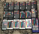 Led Light Strip Remote Control Lot (18) Monster Sound Reactive Multi-color Flow. Fixed Price $42.50.