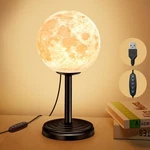 Moon Night Light - Dimmable Bedside Lamps Small Modern Bedroom Desk.... Fixed Price $15.45.