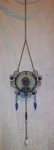 Stunning Metal Glass Hanging Candle Holder See Pics. Fixed Price $74.25.