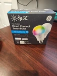 2X Ge Full Color Direct Connect Smart Bulbs, Pack (CLEDA199CD1-2P). Fixed Price $7.00.